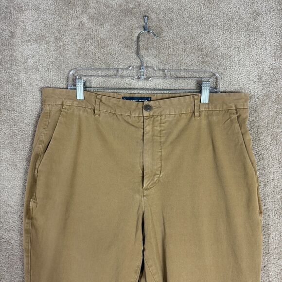 Everlane Chino Pants Mens 38 x 32 Ochre Slim Tapered Fit Flat Front Uniform NEW - Picture 3 of 13